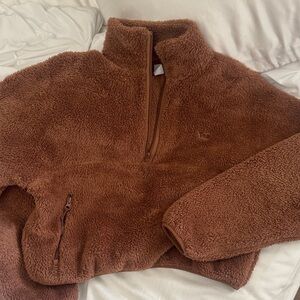 Aritzia TNA Fleece Quarter-Zip
